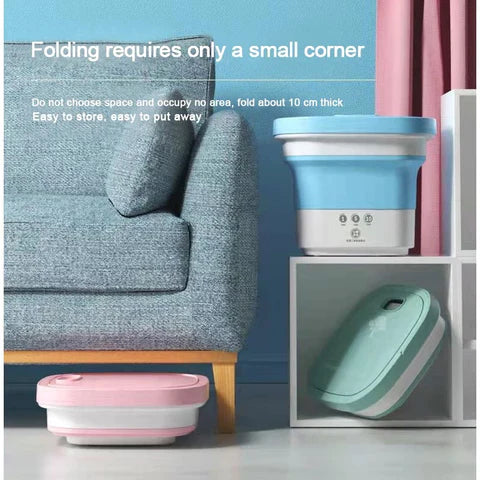 Portable Folding Washing  Machine with Dryer [Free home delivery]