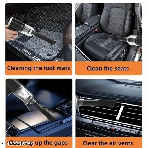 Portable Wireless Handheld USB Rechargeable Car Vacuum Cleaner
